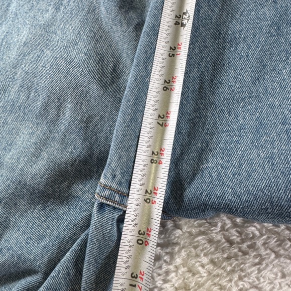 Gravel Gear Denim Blue Jeans Men's Size 42x29 Relaxed Fit Cotton Baggy Straight - Picture 7 of 10